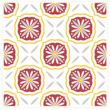 Load image into Gallery viewer, Mosaic Tile Stickers, Pack Of 16, All Sizes, Waterproof, Azulejo Transfers For Kitchen / Bathroom Tiles C22 - Bolsover Designs