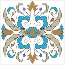 Load image into Gallery viewer, Mosaic Tile Stickers, Pack Of 16, All Sizes, Waterproof, Transfers For Kitchen / Bathroom Tiles C24 - Bolsover Designs