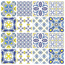 Load image into Gallery viewer, Mosaic Tile Stickers, Pack Of 16, All Sizes, Waterproof, Transfers For Kitchen / Bathroom Tiles C26 - Bolsover Designs