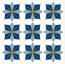 Load image into Gallery viewer, Mosaic Tile Stickers, Pack Of 16, All Sizes, Waterproof, Azulejo Transfers For Kitchen / Bathroom Tiles C28 - Bolsover Designs