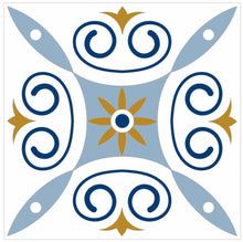 Load image into Gallery viewer, Mosaic Tile Stickers, Pack Of 16, All Sizes, Waterproof, Azulejo Transfers For Kitchen / Bathroom Tiles C28 - Bolsover Designs
