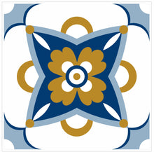 Load image into Gallery viewer, Mosaic Tile Stickers, Pack Of 16, All Sizes, Waterproof, Azulejo Transfers For Kitchen / Bathroom Tiles C28 - Bolsover Designs