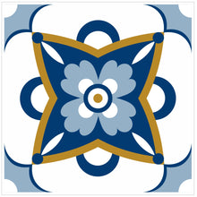 Load image into Gallery viewer, Mosaic Tile Stickers, Pack Of 16, All Sizes, Waterproof, Azulejo Transfers For Kitchen / Bathroom Tiles C28 - Bolsover Designs