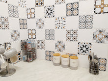 Load image into Gallery viewer, Mosaic Tile Stickers, Pack Of 16, All Sizes, Waterproof, Transfers For Kitchen / Bathroom Tiles C29 - Bolsover Designs