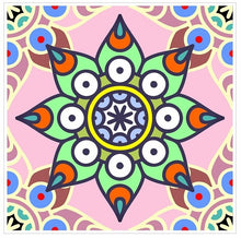 Load image into Gallery viewer, Mosaic Tile Stickers, Pack Of 16, All Sizes, Waterproof, Transfers For Kitchen / Bathroom Tiles C31 - Bolsover Designs