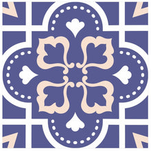 Load image into Gallery viewer, Mosaic Tile Stickers, Pack Of 16, All Sizes, Waterproof, Azulejo Transfers For Kitchen / Bathroom Tiles C32 - Bolsover Designs