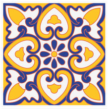 Load image into Gallery viewer, Mosaic Tile Stickers, Pack Of 16, All Sizes, Waterproof, Azulejo Transfers For Kitchen / Bathroom Tiles C33 - Bolsover Designs