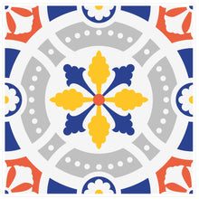 Load image into Gallery viewer, Mosaic Tile Stickers, Pack Of 16, All Sizes, Waterproof, Azulejo Transfers For Kitchen / Bathroom Tiles C33 - Bolsover Designs