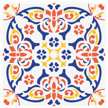 Load image into Gallery viewer, Mosaic Tile Stickers, Pack Of 16, All Sizes, Waterproof, Azulejo Transfers For Kitchen / Bathroom Tiles C33 - Bolsover Designs