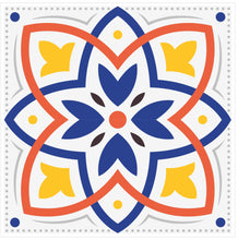 Load image into Gallery viewer, Mosaic Tile Stickers, Pack Of 16, All Sizes, Waterproof, Azulejo Transfers For Kitchen / Bathroom Tiles C33 - Bolsover Designs