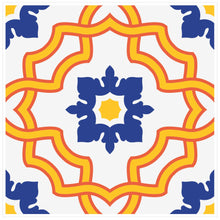 Load image into Gallery viewer, Mosaic Tile Stickers, Pack Of 16, All Sizes, Waterproof, Azulejo Transfers For Kitchen / Bathroom Tiles C33 - Bolsover Designs