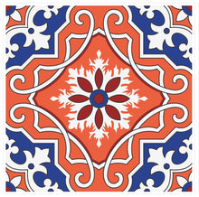 Load image into Gallery viewer, Mosaic Tile Stickers, Pack Of 16, All Sizes, Waterproof, Azulejo Transfers For Kitchen / Bathroom Tiles C33 - Bolsover Designs