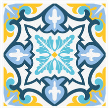 Load image into Gallery viewer, Mosaic Tile Stickers, Pack Of 16, All Sizes, Waterproof, Azulejo Transfers For Kitchen / Bathroom Tiles C33 - Bolsover Designs