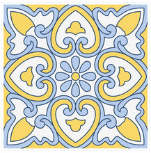 Load image into Gallery viewer, Mosaic Tile Stickers, Pack Of 16, All Sizes, Waterproof, Azulejo Transfers For Kitchen / Bathroom Tiles C34 - Bolsover Designs