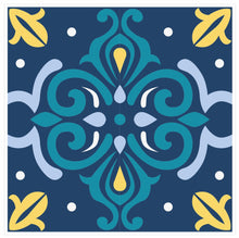 Load image into Gallery viewer, Mosaic Tile Stickers, Pack Of 16, All Sizes, Waterproof, Azulejo Transfers For Kitchen / Bathroom Tiles C34 - Bolsover Designs