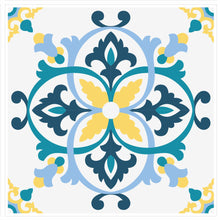 Load image into Gallery viewer, Mosaic Tile Stickers, Pack Of 16, All Sizes, Waterproof, Azulejo Transfers For Kitchen / Bathroom Tiles C34 - Bolsover Designs