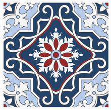 Load image into Gallery viewer, Mosaic Tile Stickers, Pack Of 16, All Sizes, Waterproof, Azulejo Transfers For Kitchen / Bathroom Tiles C34 - Bolsover Designs