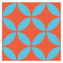 Load image into Gallery viewer, Mosaic Tile Stickers, Pack Of 16, All Sizes, Waterproof, Azulejo Transfers For Kitchen / Bathroom Tiles C35 - Bolsover Designs