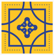 Load image into Gallery viewer, Mosaic Tile Stickers, Pack Of 16, All Sizes, Waterproof, Azulejo Transfers For Kitchen / Bathroom Tiles C35 - Bolsover Designs