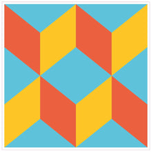 Load image into Gallery viewer, Mosaic Tile Stickers, Pack Of 16, All Sizes, Waterproof, Azulejo Transfers For Kitchen / Bathroom Tiles C35 - Bolsover Designs