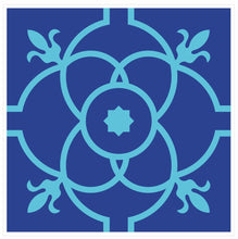 Load image into Gallery viewer, Mosaic Tile Stickers, Pack Of 16, All Sizes, Waterproof, Azulejo Transfers For Kitchen / Bathroom Tiles C35 - Bolsover Designs