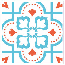 Load image into Gallery viewer, Mosaic Tile Stickers, Pack Of 16, All Sizes, Waterproof, Azulejo Transfers For Kitchen / Bathroom Tiles C35 - Bolsover Designs