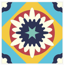 Load image into Gallery viewer, Mosaic Tile Stickers, Pack Of 16, All Sizes, Waterproof, Azulejo Transfers For Kitchen / Bathroom Tiles C39 - Bolsover Designs