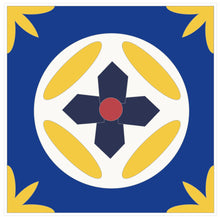 Load image into Gallery viewer, Mosaic Tile Stickers, Pack Of 16, All Sizes, Waterproof, Azulejo Transfers For Kitchen / Bathroom Tiles C39 - Bolsover Designs