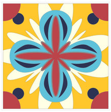 Load image into Gallery viewer, Mosaic Tile Stickers, Pack Of 16, All Sizes, Waterproof, Azulejo Transfers For Kitchen / Bathroom Tiles C39 - Bolsover Designs