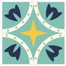 Load image into Gallery viewer, Mosaic Tile Stickers, Pack Of 16, All Sizes, Waterproof, Azulejo Transfers For Kitchen / Bathroom Tiles C39 - Bolsover Designs