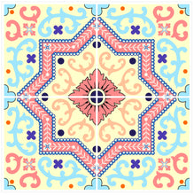 Load image into Gallery viewer, Mosaic Tile Stickers, Pack Of 16, All Sizes, Waterproof, Transfers For Kitchen / Bathroom Tiles C03 - Bolsover Designs