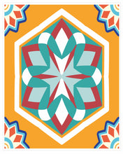 Load image into Gallery viewer, Pack Of 24 Mosaic Tile Stickers, Transfers For 150mm x 200mm / 6 x 8 Inch or 200mm x 250mm / 8 x 10 Inch Kitchen or Bathroom Tiles C42L - Bolsover Designs
