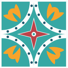 Load image into Gallery viewer, Mosaic Tile Stickers, Pack Of 24, All Sizes, Waterproof, Azulejo Transfers For Kitchen / Bathroom Tiles C42 - Bolsover Designs