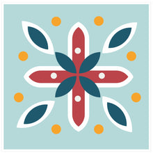 Load image into Gallery viewer, Mosaic Tile Stickers, Pack Of 24, All Sizes, Waterproof, Azulejo Transfers For Kitchen / Bathroom Tiles C42 - Bolsover Designs