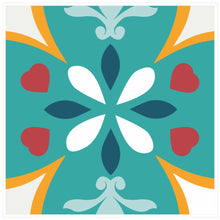 Load image into Gallery viewer, Mosaic Tile Stickers, Pack Of 24, All Sizes, Waterproof, Azulejo Transfers For Kitchen / Bathroom Tiles C42 - Bolsover Designs