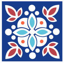 Load image into Gallery viewer, Mosaic Tile Stickers, Pack Of 16, All Sizes, Waterproof, Azulejo Transfers For Kitchen / Bathroom Tiles C43 - Bolsover Designs