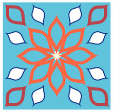 Load image into Gallery viewer, Mosaic Tile Stickers, Pack Of 16, All Sizes, Waterproof, Azulejo Transfers For Kitchen / Bathroom Tiles C43 - Bolsover Designs