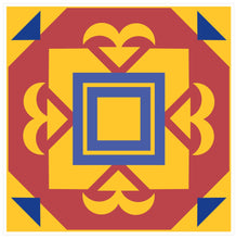 Load image into Gallery viewer, Mosaic Tile Stickers, Pack Of 16, All Sizes, Waterproof, Azulejo Transfers For Kitchen / Bathroom Tiles C43 - Bolsover Designs