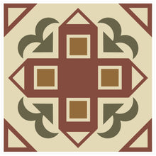 Load image into Gallery viewer, Mosaic Tile Stickers, Pack Of 16, All Sizes, Waterproof, Azulejo Transfers For Kitchen / Bathroom Tiles C44 - Bolsover Designs