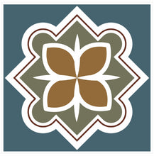 Load image into Gallery viewer, Mosaic Tile Stickers, Pack Of 16, All Sizes, Waterproof, Azulejo Transfers For Kitchen / Bathroom Tiles C44 - Bolsover Designs