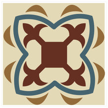 Load image into Gallery viewer, Mosaic Tile Stickers, Pack Of 16, All Sizes, Waterproof, Azulejo Transfers For Kitchen / Bathroom Tiles C44 - Bolsover Designs