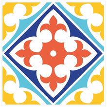Load image into Gallery viewer, Mosaic Tile Stickers, Pack Of 16, All Sizes, Waterproof, Azulejo Transfers For Kitchen / Bathroom Tiles C46 - Bolsover Designs