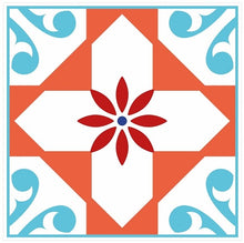 Load image into Gallery viewer, Mosaic Tile Stickers, Pack Of 16, All Sizes, Waterproof, Azulejo Transfers For Kitchen / Bathroom Tiles C46 - Bolsover Designs