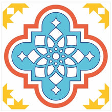 Load image into Gallery viewer, Mosaic Tile Stickers, Pack Of 16, All Sizes, Waterproof, Azulejo Transfers For Kitchen / Bathroom Tiles C46 - Bolsover Designs