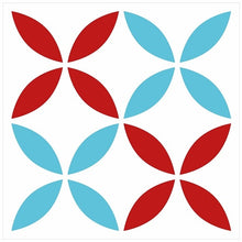 Load image into Gallery viewer, Mosaic Tile Stickers, Pack Of 16, All Sizes, Waterproof, Azulejo Transfers For Kitchen / Bathroom Tiles C46 - Bolsover Designs
