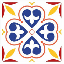 Load image into Gallery viewer, Mosaic Tile Stickers, Pack Of 16, All Sizes, Waterproof, Azulejo Transfers For Kitchen / Bathroom Tiles C46 - Bolsover Designs