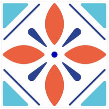 Load image into Gallery viewer, Mosaic Tile Stickers, Pack Of 16, All Sizes, Waterproof, Azulejo Transfers For Kitchen / Bathroom Tiles C46 - Bolsover Designs