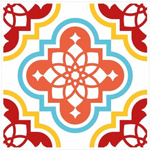 Load image into Gallery viewer, Mosaic Tile Stickers, Pack Of 16, All Sizes, Waterproof, Azulejo Transfers For Kitchen / Bathroom Tiles C46 - Bolsover Designs
