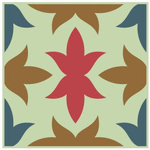 Load image into Gallery viewer, Mosaic Tile Stickers, Pack Of 16, All Sizes, Waterproof, Azulejo Transfers For Kitchen / Bathroom Tiles C47 - Bolsover Designs