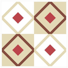 Load image into Gallery viewer, Mosaic Tile Stickers, Pack Of 16, All Sizes, Waterproof, Azulejo Transfers For Kitchen / Bathroom Tiles C47 - Bolsover Designs